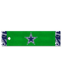 Dallas Cowboys Putting Green Mat  1.5ft. x 6ft. Pattern by   