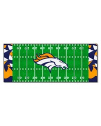 Denver Broncos Football Field Runner NFL x FIT by  Collier Campbell 