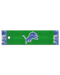 Detroit Lions Putting Green Mat  1.5ft. x 6ft. Pattern by   