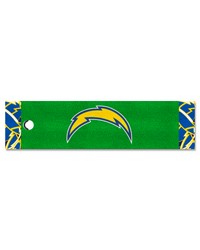 Los Angeles Chargers Putting Green Mat  1.5ft. x 6ft. Pattern by   