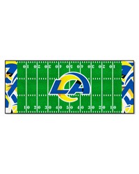 Los Angeles Rams Football Field Runner Mat  30in. x 72in. XFIT Design Pattern by   