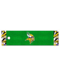 Minnesota Vikings Putting Green Mat  1.5ft. x 6ft. Pattern by   