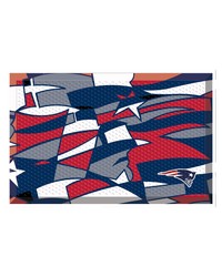 New England Patriots Rubber Scraper Door Mat XFIT Design Pattern by   