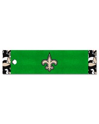 New Orleans Saints Putting Green Mat  1.5ft. x 6ft. Pattern by   