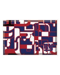 New York Giants Rubber Scraper Door Mat XFIT Design Pattern by   