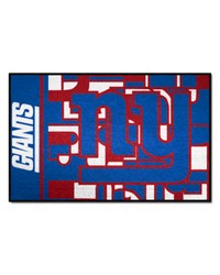 New York Giants Starter Mat XFIT Design  19in x 30in Accent Rug Pattern by   