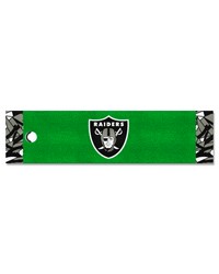 Las Vegas Raiders Putting Green Mat  1.5ft. x 6ft. Pattern by   