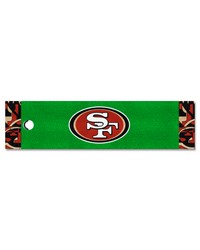 San Francisco 49ers Putting Green Mat  1.5ft. x 6ft. Pattern by   