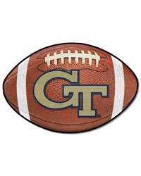 Georgia Tech Yellow Jackets Football Rug by   