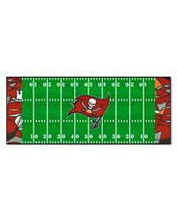 Tampa Bay Buccaneers Football Field Runner Mat  30in. x 72in. XFIT Design Pattern by   