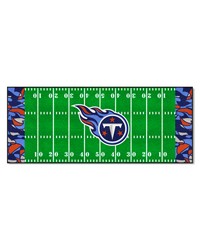 Tennessee Titans Football Field Runner Mat  30in. x 72in. XFIT Design Pattern by   