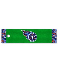 Tennessee Titans Putting Green Mat  1.5ft. x 6ft. Pattern by   