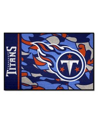 Tennessee Titans Starter Mat XFIT Design  19in x 30in Accent Rug Pattern by   