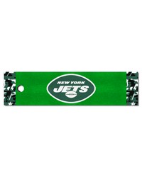 New York Jets Putting Green Mat  1.5ft. x 6ft. Pattern by   