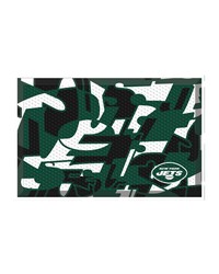 New York Jets Rubber Scraper Door Mat XFIT Design Pattern by   