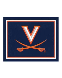 University of Virginia 8x10 Rug V Sabre Primary Logo by   