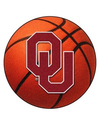 Oklahoma Sooners Basketball Rug by   
