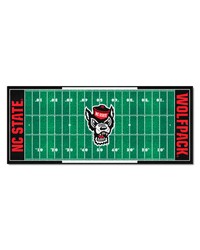 NC State Wolfpack Football Field Runner by   
