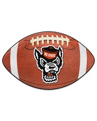 NC State Wolfpack Football Mat by   