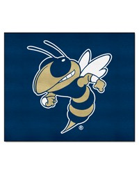 Georgia Tech Yellow Jackets Tailgater Rug  5ft. x 6ft. Buzz Navy by   