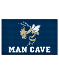 Georgia Tech Yellow Jackets Man Cave UltiMat Rug  5ft. x 8ft. Buzz Navy by   