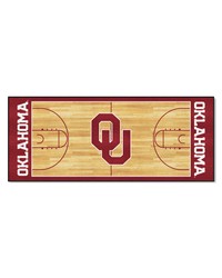 Oklahoma Sooners Court Runner Rug  30in. x 72in. Crimson by   