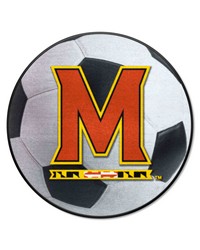 Maryland Terrapins Soccer Ball Mat by   