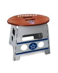Dallas Cowboys Folding Step Stool  13in. Rise Gray by   