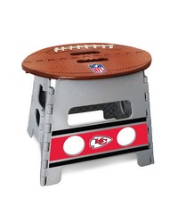 Kansas City Chiefs Folding Step Stool  13in. Rise Gray by   