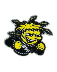 Wichita State Shockers 3D Color Metal Emblem Yellow by   