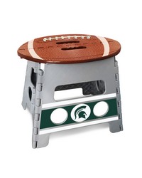 Michigan State Spartans Folding Step Stool  13in. Rise Gray by   