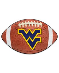 West Virginia Mountaineers Football Rug by   