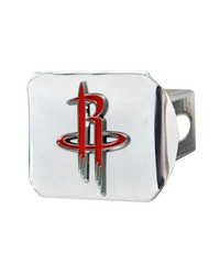 Houston Rockets Hitch Cover  3D Color Emblem Chrome by   