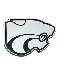 Kansas State Wildcats 3D Chrome Metal Emblem Chrome by   