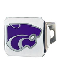 Kansas State Wildcats Hitch Cover  3D Color Emblem Chrome by   