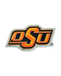 Oklahoma State Cowboys 3D Color Metal Emblem Orange by   