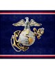 Fan Mats  LLC U.S. Marines 8ft. x 10 ft. Plush Area Rug Navy