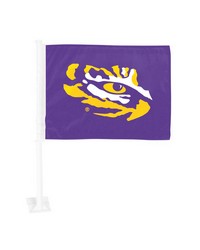 LSU Tigers Car Flag Large 1pc 11 in  x 14 in  Purple by   