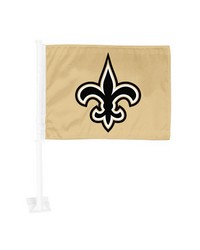 New Orleans Saints Car Flag Large 1pc 11 in  x 14 in  Gold by   
