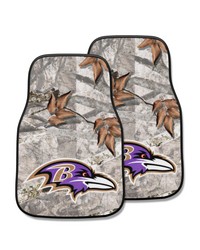Baltimore Ravens Camo Front Carpet Car Mat Set  2 Pieces Camo by   