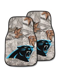 Carolina Panthers Camo Front Carpet Car Mat Set  2 Pieces Camo by   