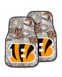 Cincinnati Bengals Camo Front Carpet Car Mat Set  2 Pieces Camo by   