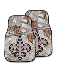 New Orleans Saints Camo Front Carpet Car Mat Set  2 Pieces Camo by   