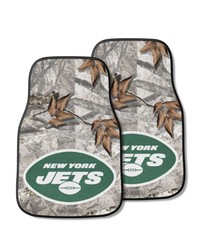 New York Jets Camo Front Carpet Car Mat Set  2 Pieces Camo by   