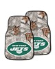 Fan Mats LLC New York Jets 2-pc Carpet Car Mat Set Camo
