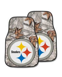 Pittsburgh Steelers Camo Front Carpet Car Mat Set  2 Pieces Camo by   