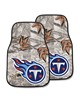 Fan Mats LLC Tennessee Titans 2-pc Carpet Car Mat Set Camo