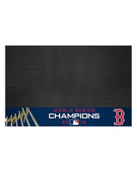 Boston Red Sox 2018 World Series Champions Vinyl Grill Mat  26in. x 42in. Navy by   
