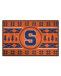 Syracuse Orange Starter Mat Holiday Sweater by   