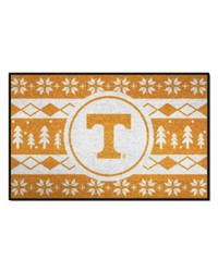 Tennessee Volunteers Holiday Sweater Starter Mat Accent Rug  19in. x 30in. Orange by   